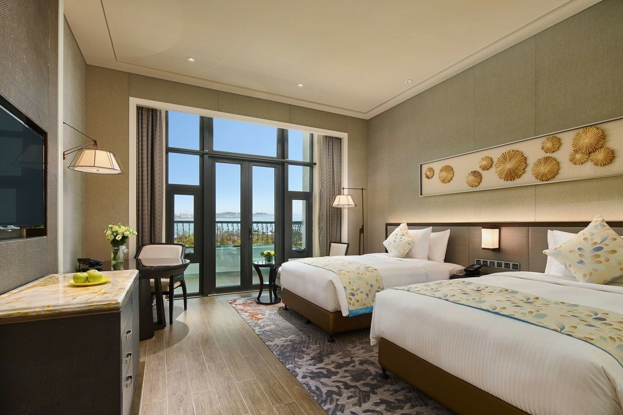 Wanda Realm Qingdao Movie Metropolis Hotel Eksteriør billede