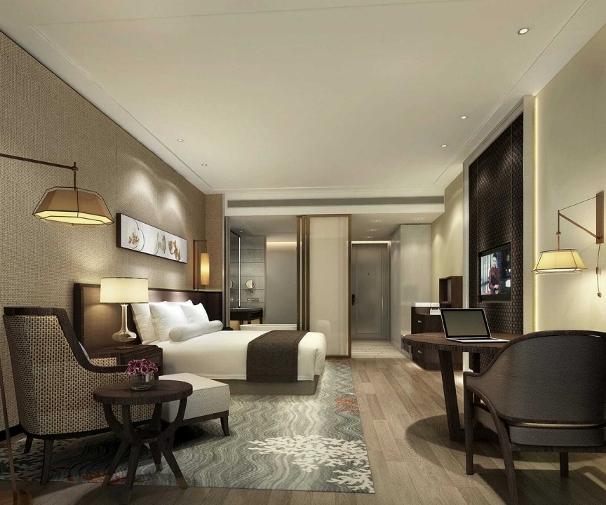 Wanda Realm Qingdao Movie Metropolis Hotel Eksteriør billede