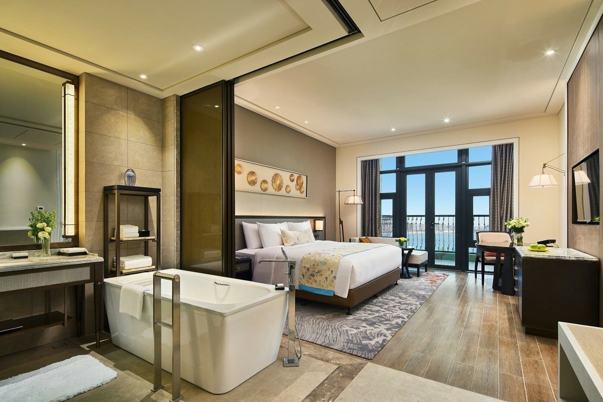 Wanda Realm Qingdao Movie Metropolis Hotel Eksteriør billede